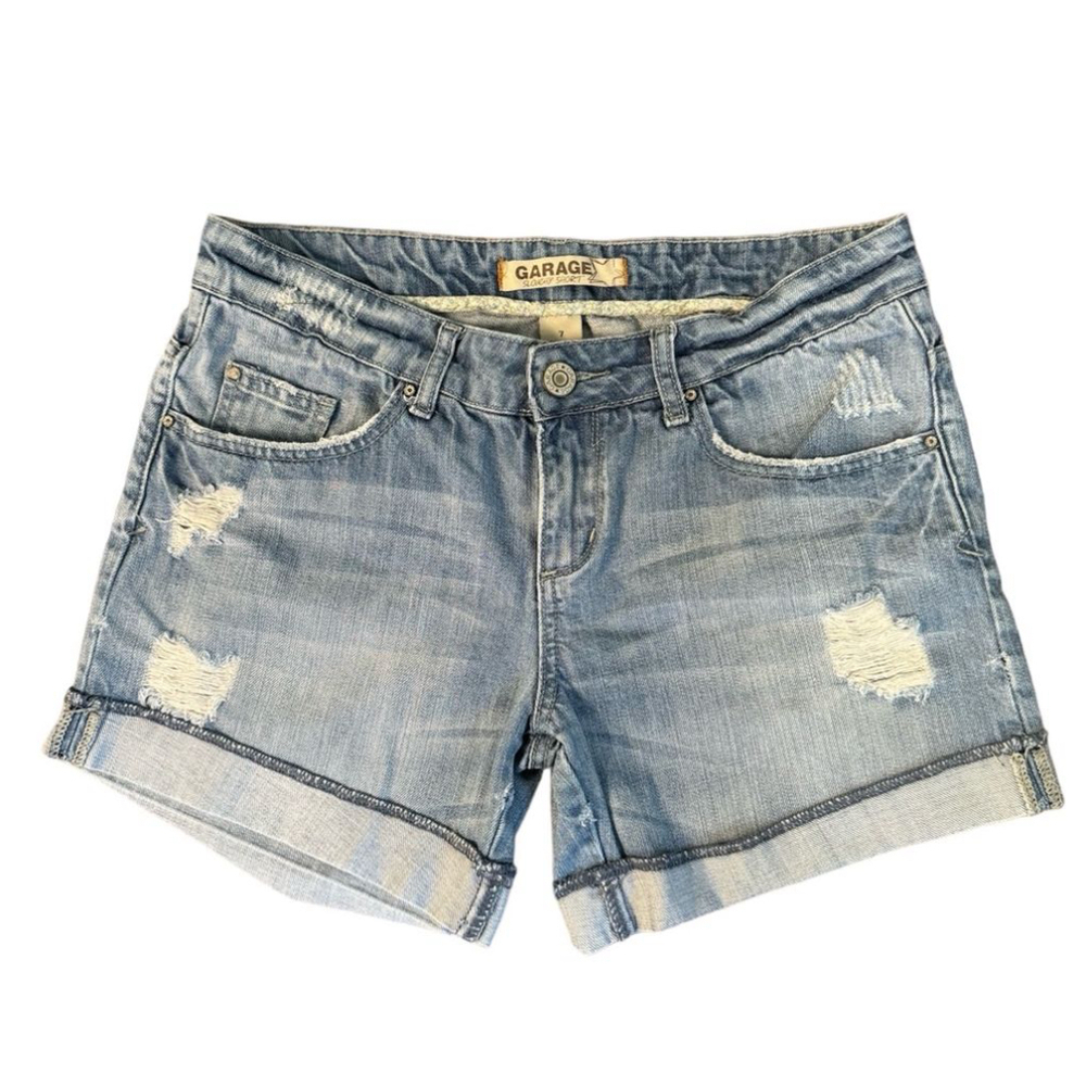 Women's Garage Denim Shorts Size 7 Blue